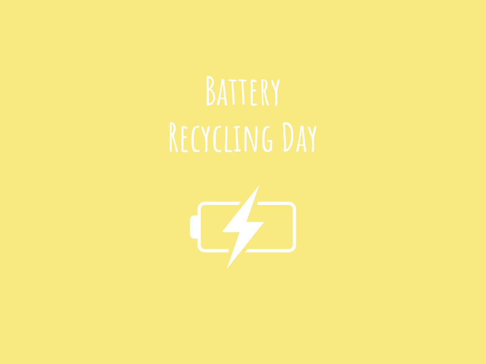 Animación para el Día del Reciclaje de Pilas – Precious Plastic Community
