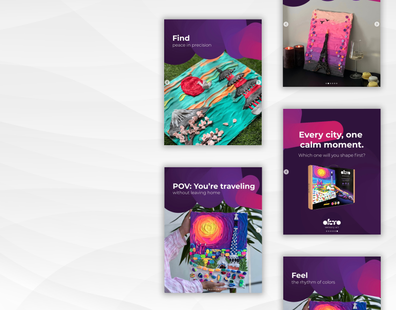 Social media - OKTO Sensory Art